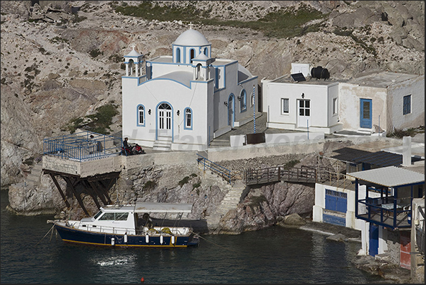 Firopotamos Bay on the Northwest coast Firopotamos Bay on the Northwest coast