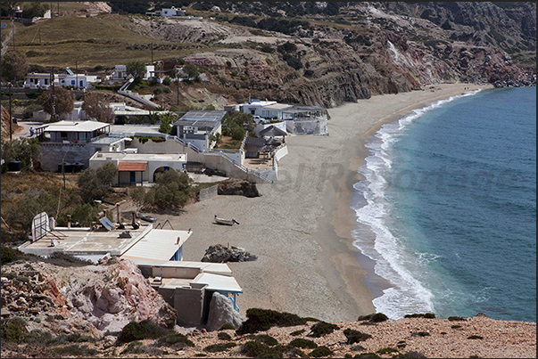 Restaurants on Paliochori beach