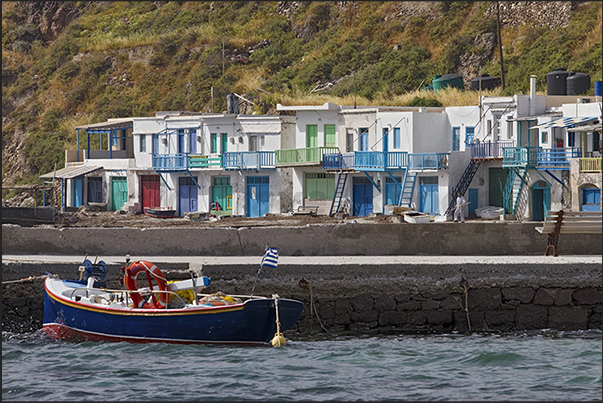 Fishermen houses of Klima