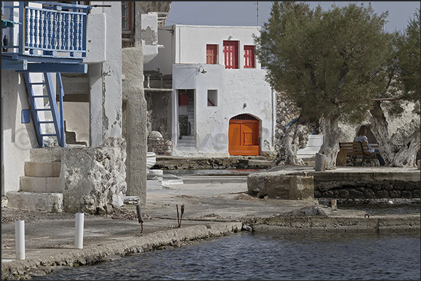 Fishermen houses of Klima