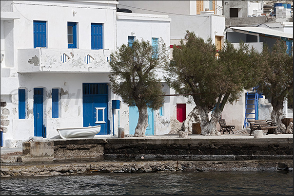 Fishermen houses of Klima