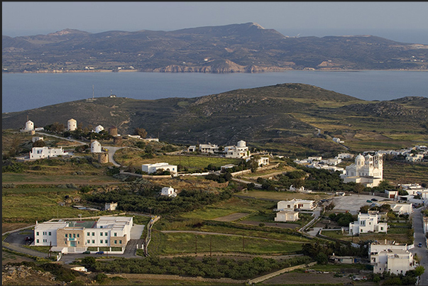 Tripiti village. Windmills on the Milou Bay