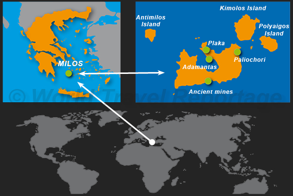 Where is Milos Island Where is Milos Island