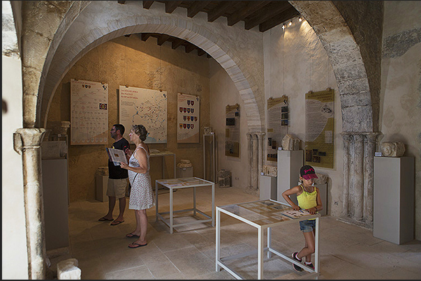 Simiane la Rotonde. Des Agoult Castle. Exhibition hall open to internationally renowned artists Simiane la Rotonde. Des Agoult Castle. Exhibition hall open to internationally renowned artists