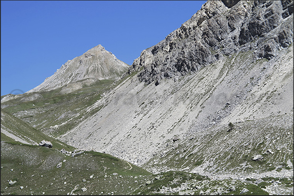 The mountains on the French border