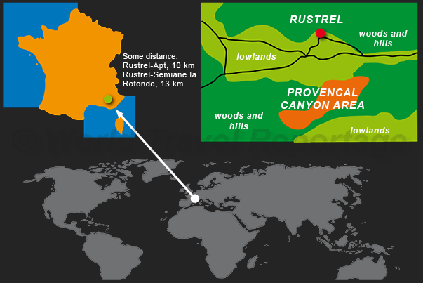 Where is the Provencal Canyon Where is the Provencal Canyon