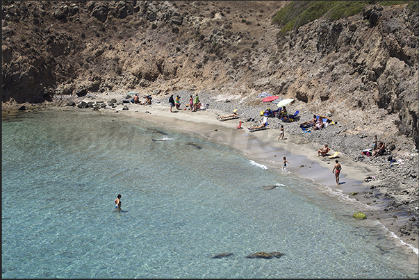 Island of Saint Antioco. Turri Bay (south east coast) Island of Saint Antioco. Turri Bay (south east coast)
