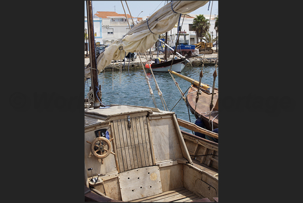 Island of Saint Antioco, the fishing port of Calasetta