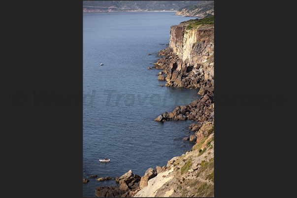 Capo Altano near Portoscuso Capo Altano near Portoscuso