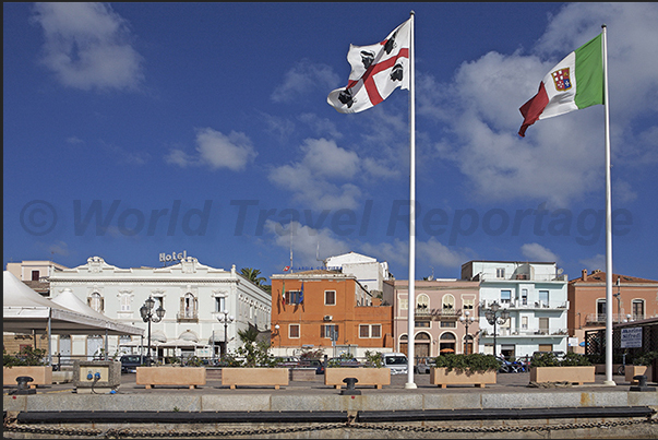 Saint Pietro Island, Carloforte Port