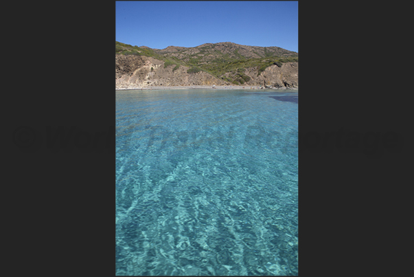 Saint Antioco Island. South-west coast, Porto Sciusciau bay