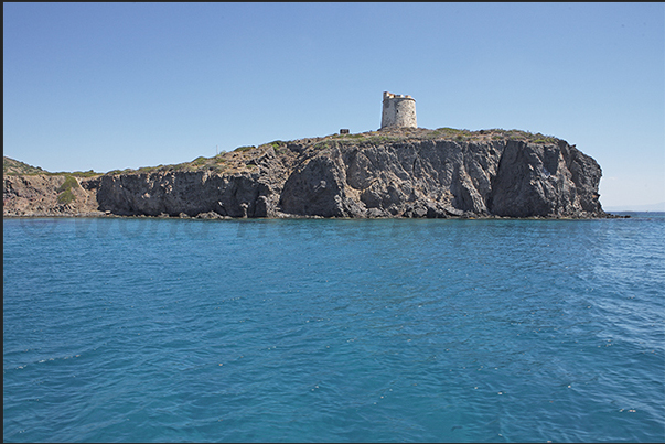 Saint Antioco Island. Cape of Torre Cannai near Turri beach Saint Antioco Island. Cape of Torre Cannai near Turri beach