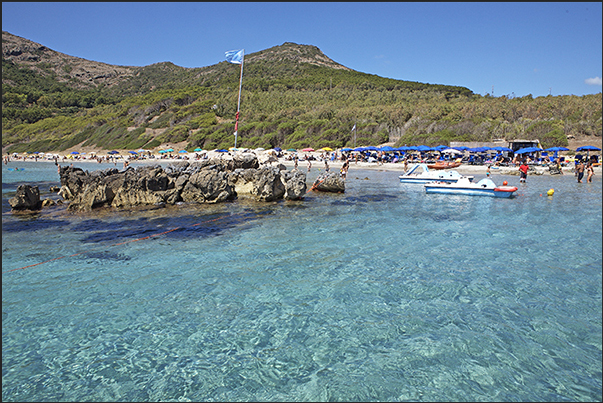 Saint Antioco Island. Coaquaddus beach, (south east coast) Saint Antioco Island. Coaquaddus beach, (south east coast)