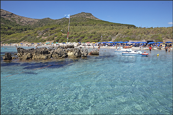 Saint Antioco Island. Coaquaddus beach, (south east coast)