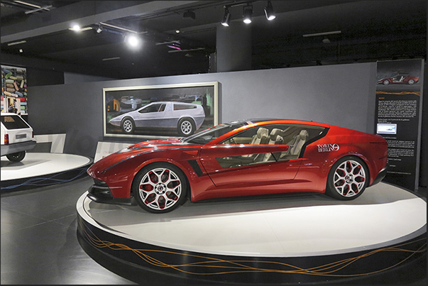 The future of the car. Space dedicated to the designers who have made and will make the history of the automobile