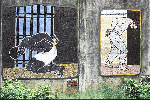 Leon. Cárcel 21, the prisons where the political prisoners of opposition of the Somoza regime were imprisoned Leon. Cárcel 21, the prisons where the political prisoners of opposition of the Somoza regime were imprisoned