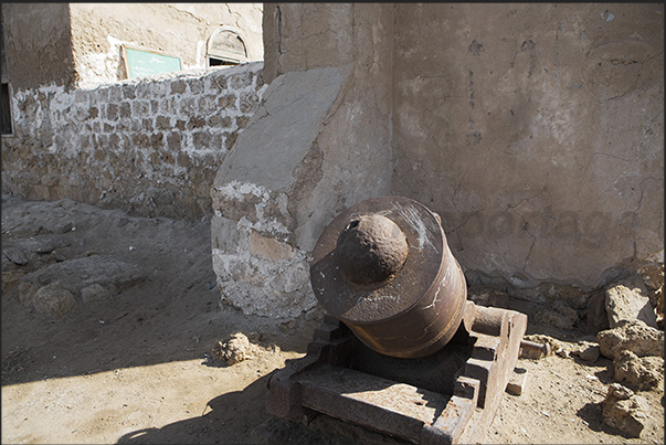 Suakin. Bombards at the entrance door of the coral town Suakin. Bombards at the entrance door of the coral town