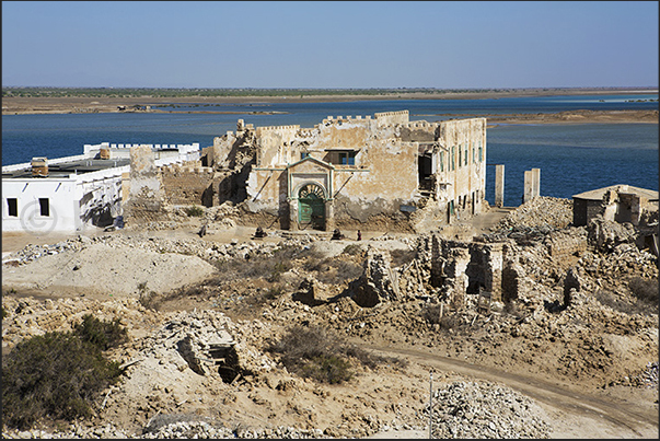 Little remains of the splendid Governor's Palace