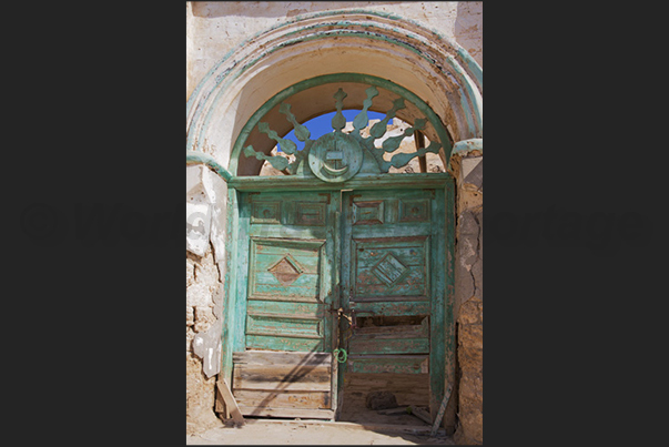 The main door of the Governor's Palace