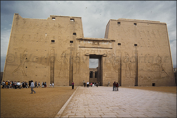 City of Edfu. Horus Temple City of Edfu. Horus Temple