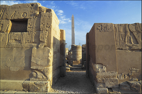 The vast archaeological site of Karnak temple The vast archaeological site of Karnak temple