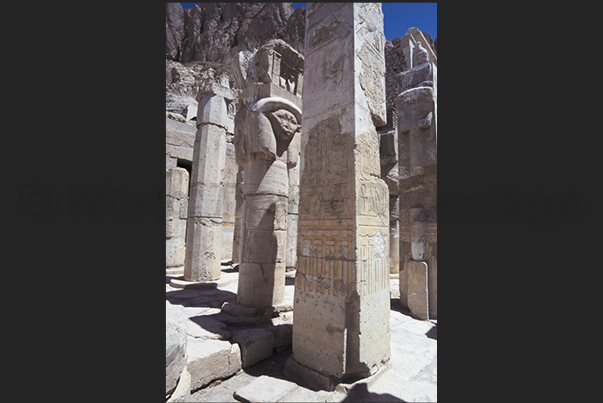 Valley of the Queens. Temple of Hatshepsut