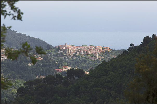 Castellar. The ancient village on the hills above Menton