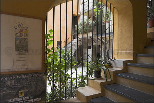 Castellar. The museum of the history and culture of the country in Général Sarrail street Castellar. The museum of the history and culture of the country in Général Sarrail street