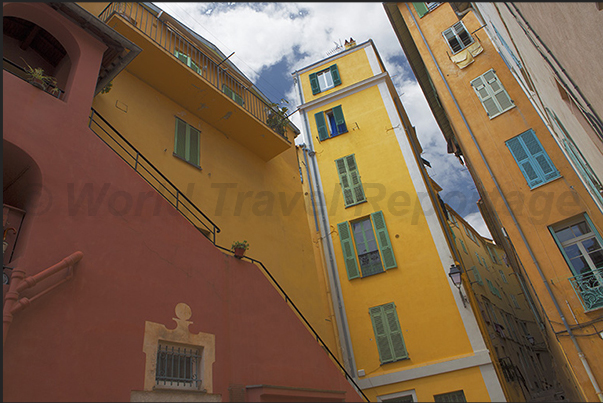 The alleys of the historic center