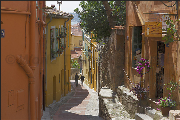 Conception street from the church of Saint Michel leads to the seafront