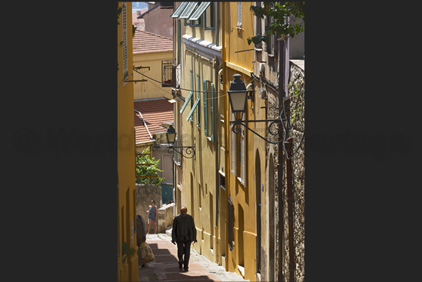 Conception street from the church of Saint Michel leads to the seafront