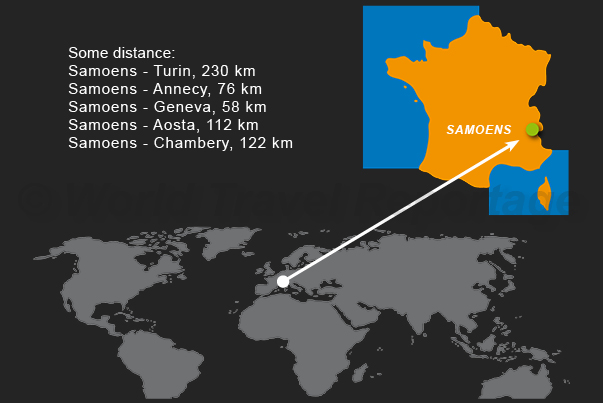 Where is Samoens Where is Samoens