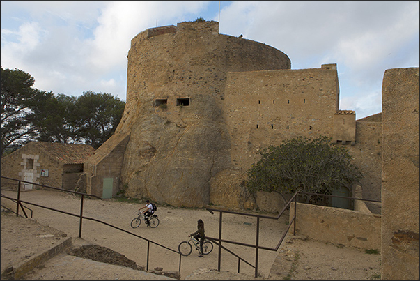 Sainte Agathe Fort near the port Sainte Agathe Fort near the port