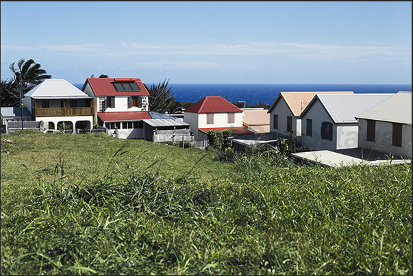 Hill country of Vincendo, south point near Saint Joseph