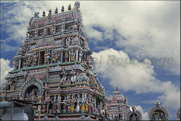 Hindu temple. They are present in many towns