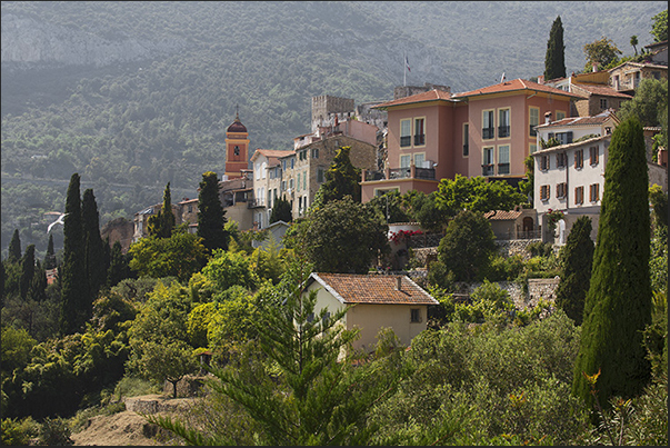 The medieval village of Roquebrune