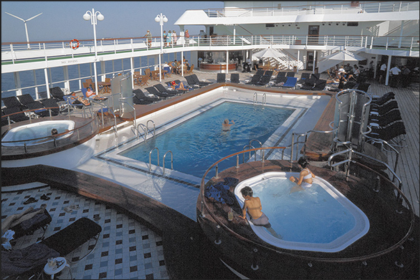 Baltic Sea. Cruising on the Silver Shadow to the Kiel Canal Baltic Sea. Cruising on the Silver Shadow to the Kiel Canal