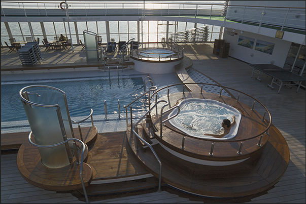 Baltic Sea. Cruising on the Silver Shadow to the Kiel Canal Baltic Sea. Cruising on the Silver Shadow to the Kiel Canal
