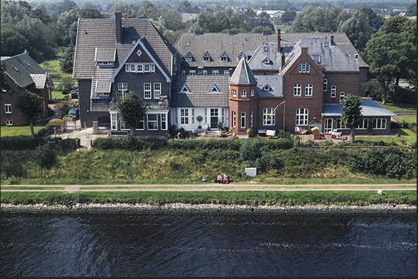 Passage in front of Rendsburg town Passage in front of Rendsburg town