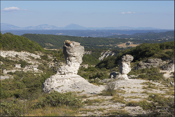 Les Mourres is an area that overlooks Durance river valley not far from the town of Forcalquier famous for lavender Les Mourres is an area that overlooks Durance river valley not far from the town of Forcalquier famous for lavender