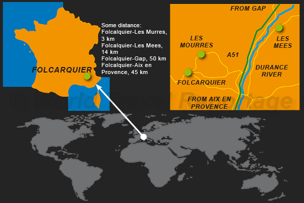 Mourres and Mees where are Mourres and Mees where are