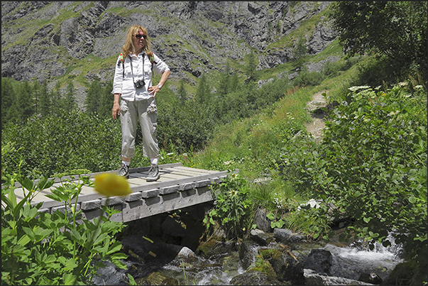 During the descent you meet some streams of clean and fresh water