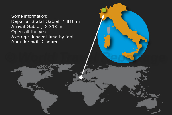 Where is the Stafal village and Gabiet cable car