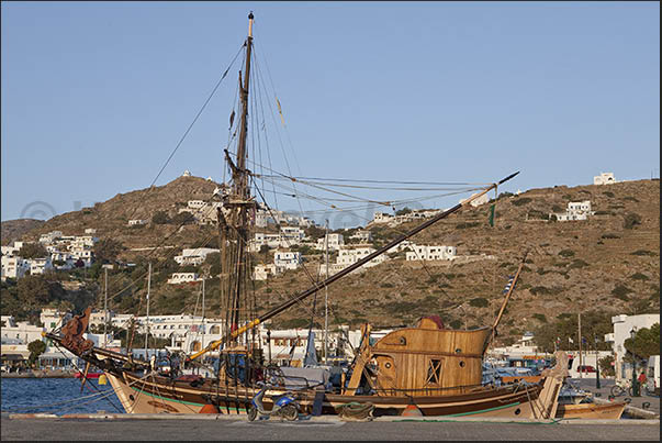 Port of Yalos. The fishermen area Port of Yalos. The fishermen area