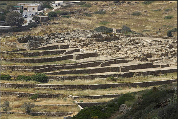 Archaeological site above the village of Yalos Archaeological site above the village of Yalos