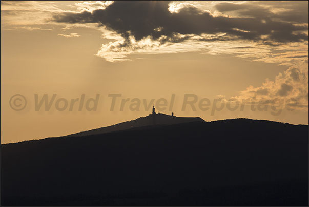 Sunset on Mount Ventoux