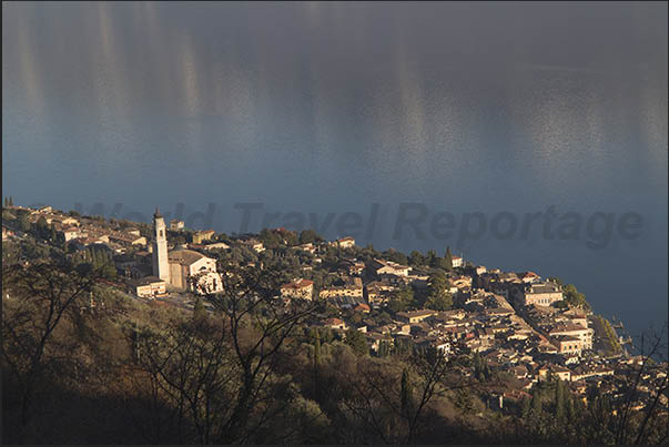 West Coast. The village of Gargnano West Coast. The village of Gargnano