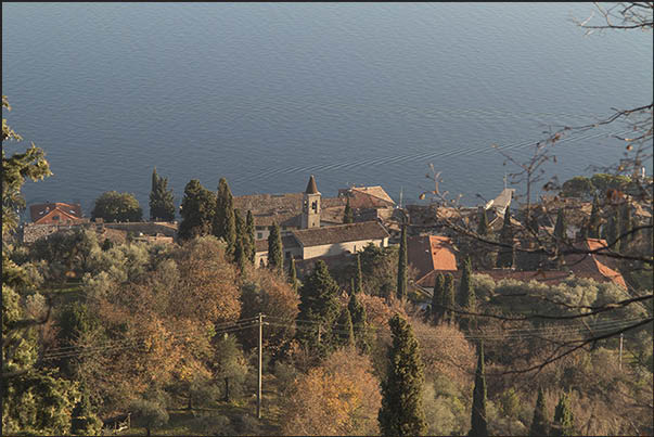 West Coast. The village of Gargnano West Coast. The village of Gargnano
