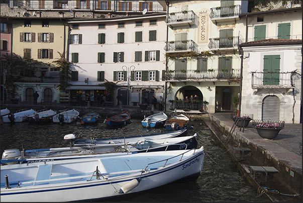 The small port of Limone