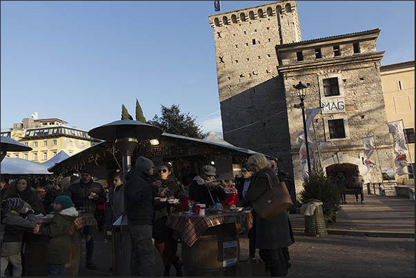 Christmas market in Riva del Garda Christmas market in Riva del Garda